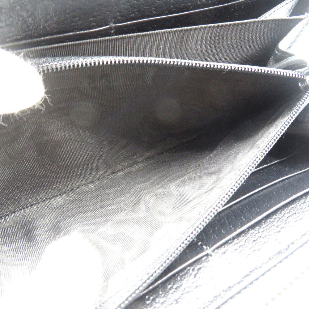 GUCCI Long Wallet Purse 523667 leather black Animalie