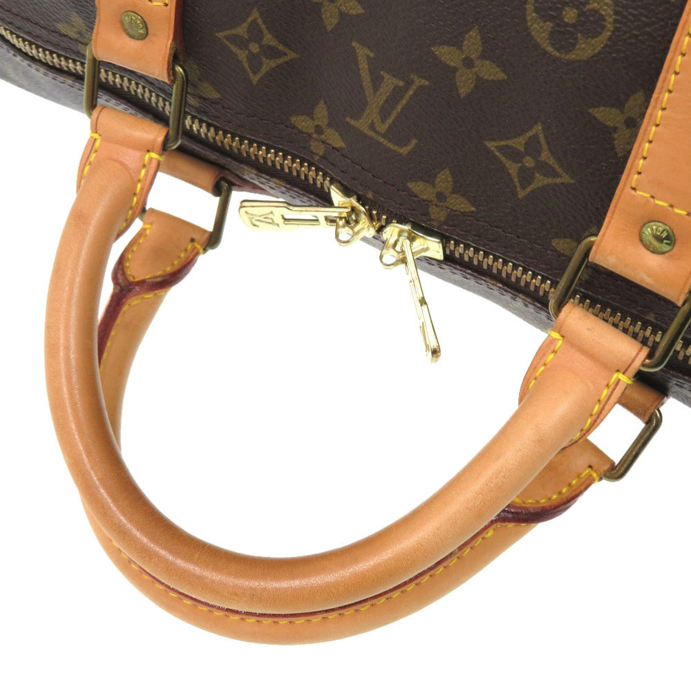 LOUIS VUITTON Boston Duffel bag M41422 Monogram canvas Brown Monogram Keepall 60 mens Used
