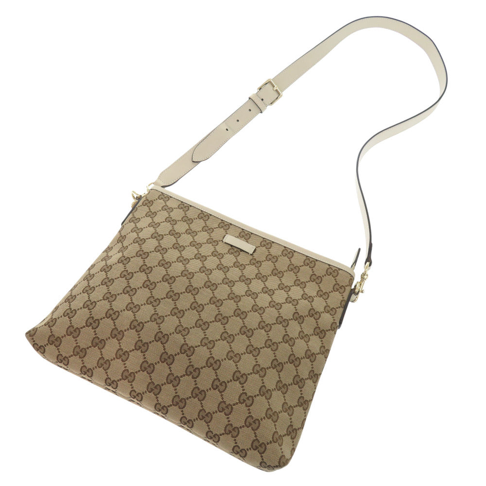 GUCCI Shoulder Bag 388924 GG canvas beige GG canvas