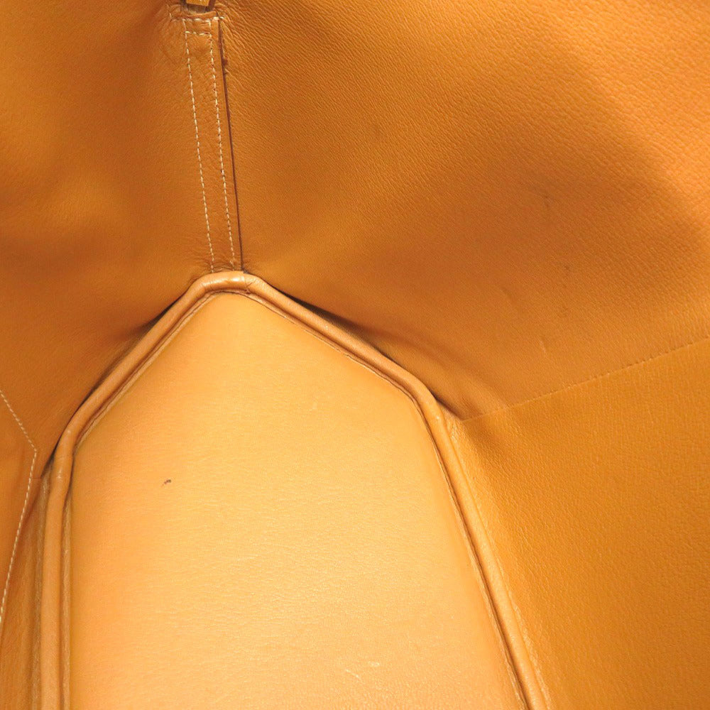 HERMES Handbag Vaux Chamonix natural Île de Bou