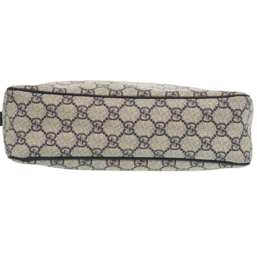 GUCCI Shoulder Bag 201448 GG Supreme Canvas Navy