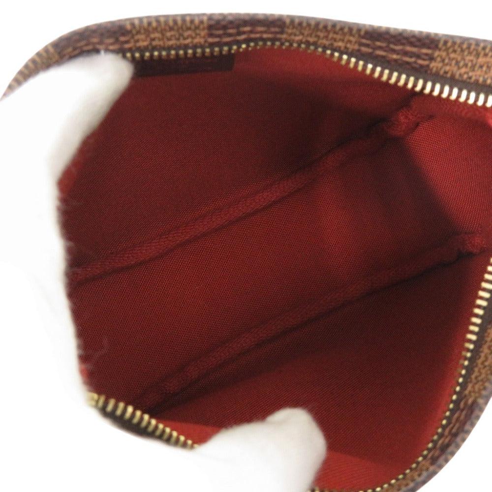 LOUIS VUITTON Handbag Damier canvas Brown Damier Truth makeup
