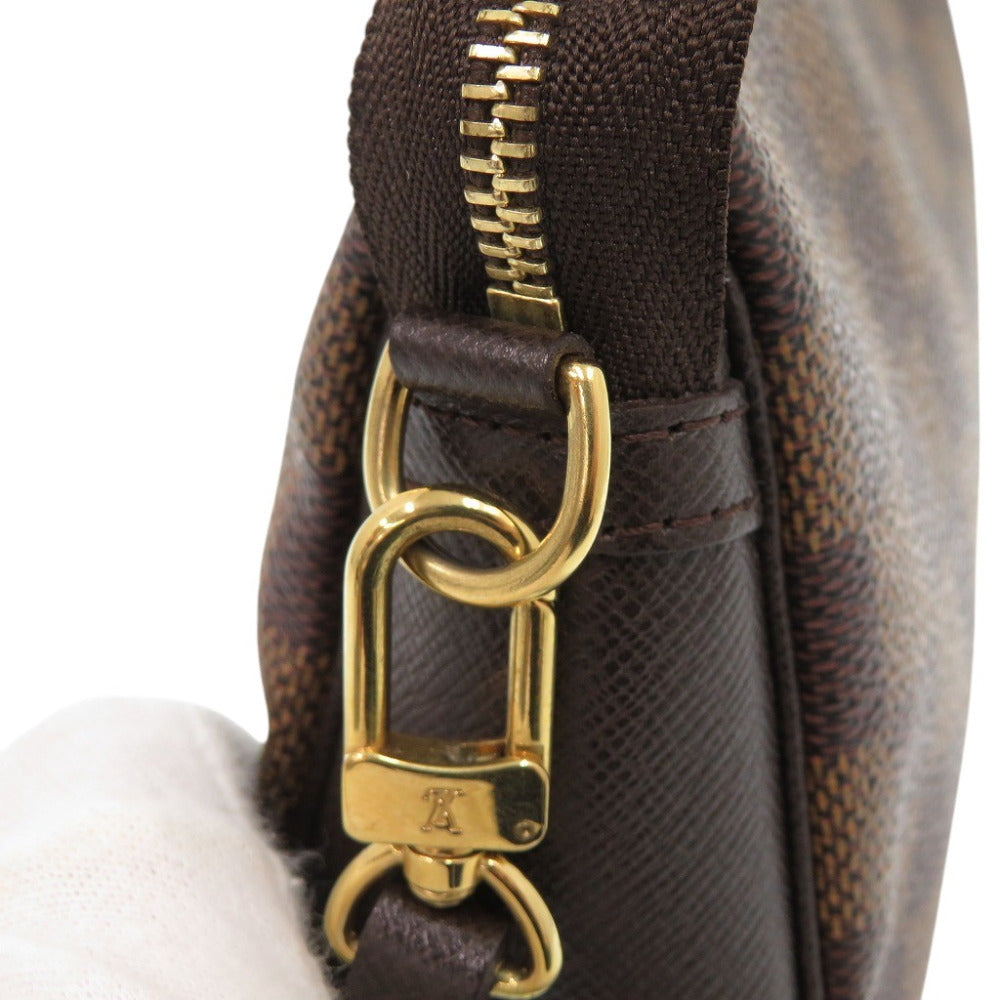 LOUIS VUITTON Handbag Damier canvas Brown Damier Truth makeup