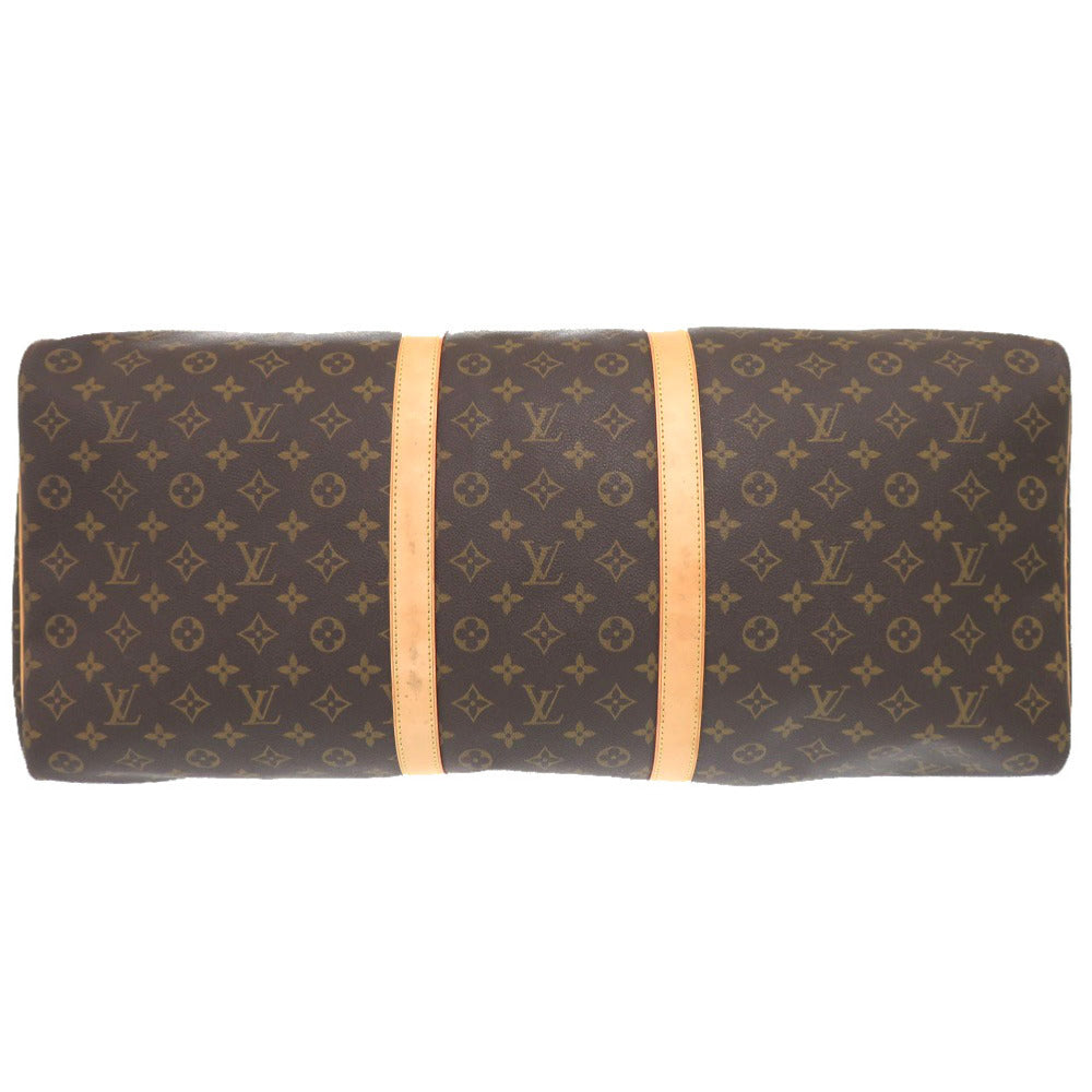 LOUIS VUITTON Boston Duffel bag M41422 Monogram canvas Brown Monogram Keepall 60 mens Used