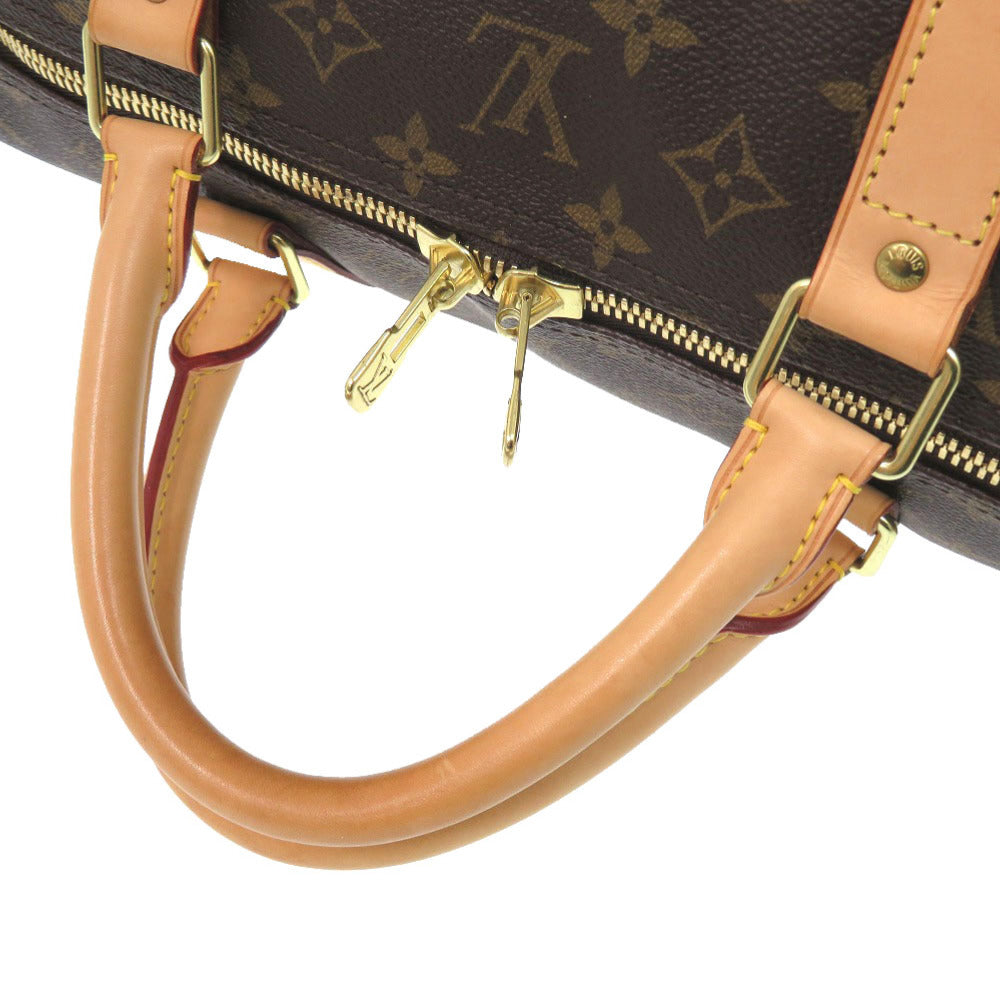 LOUIS VUITTON Boston Duffel bag M41422 Monogram canvas Brown Monogram Keepall 60 mens Used