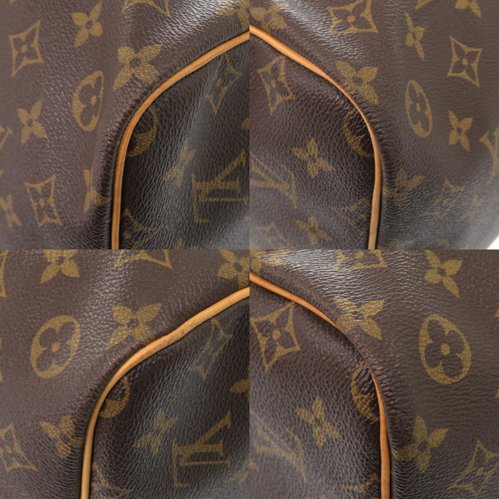 LOUIS VUITTON Boston Duffel bag M41422 Monogram canvas Brown Monogram Keepall 60 mens Used