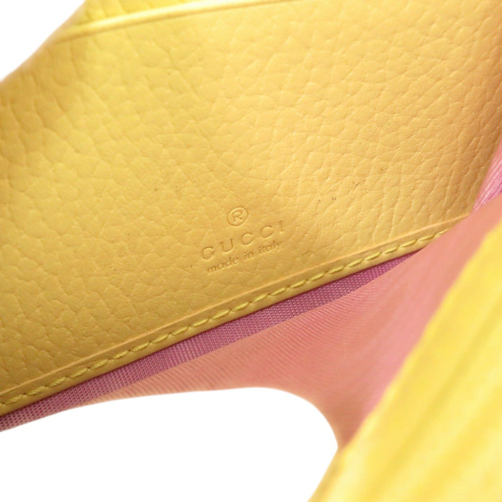 GUCCI Long Wallet Purse 456116 leather beige GG Marmont Continental wallet