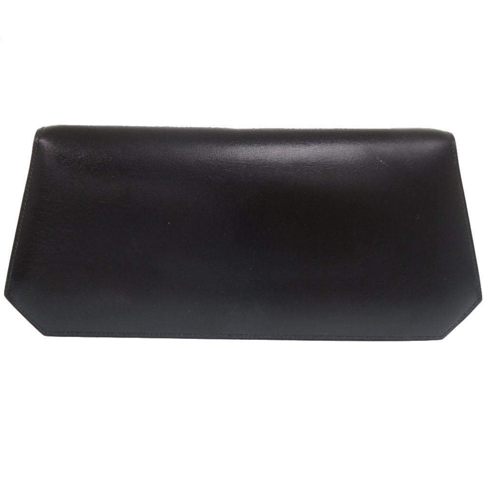 HERMES Shoulder Bag Box scarf black Napoleon