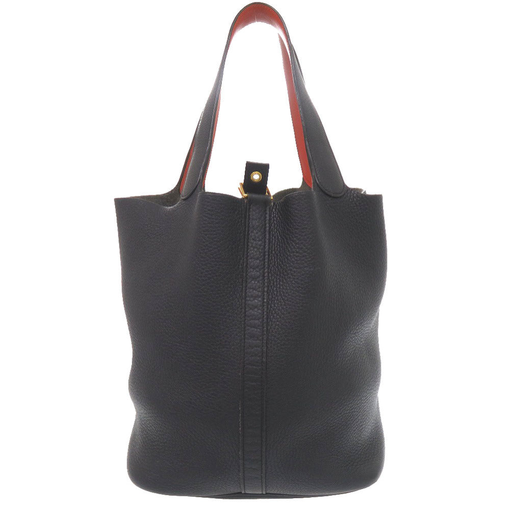 HERMES Handbag Taurillon Clemence Bruny Picotin Lock Eclat GM