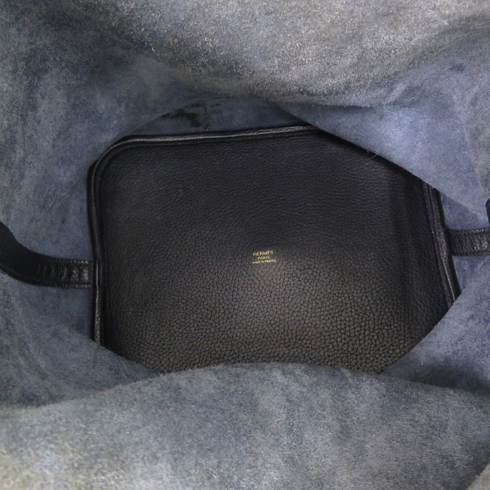 HERMES Handbag Taurillon Clemence Bruny Picotin Lock Eclat GM