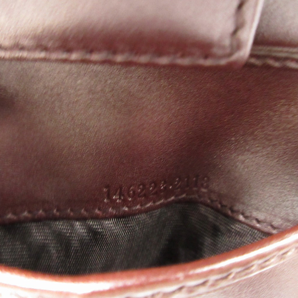 GUCCI Bifold Wallet 146223 leather Brown Guccisima