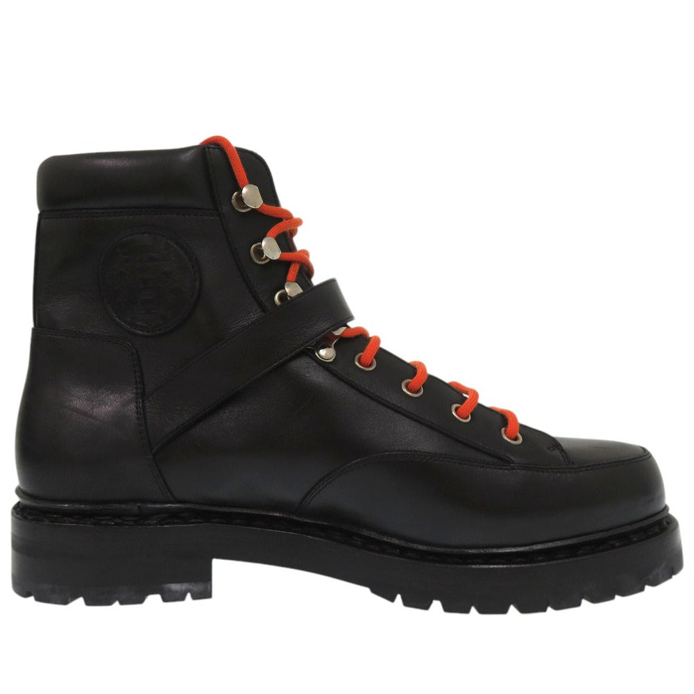 HERMES boots 132251ZH leather black 39