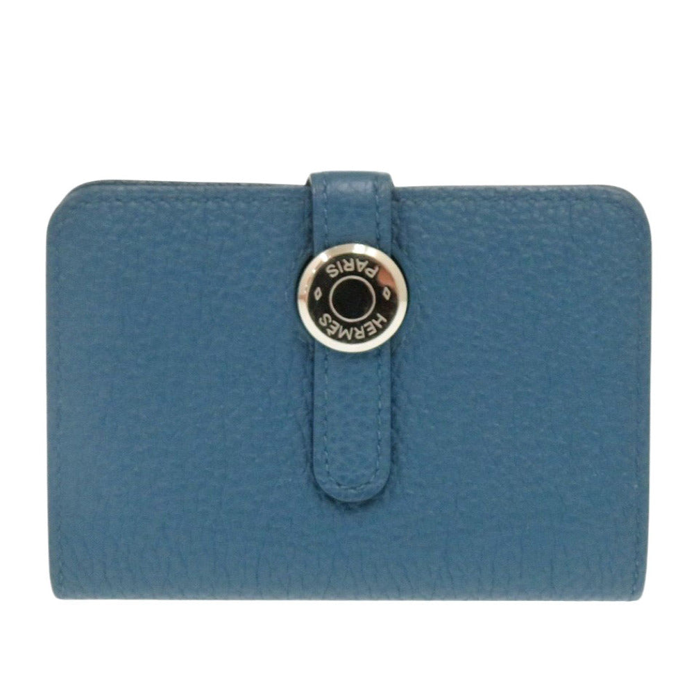 HERMES Card Case Taurillon Clemence Bruise meal Dogon