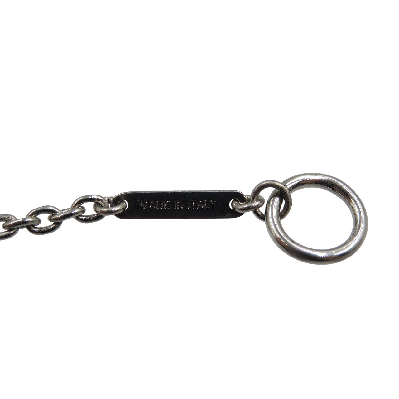 HERMES Necklace metal Silver Panache