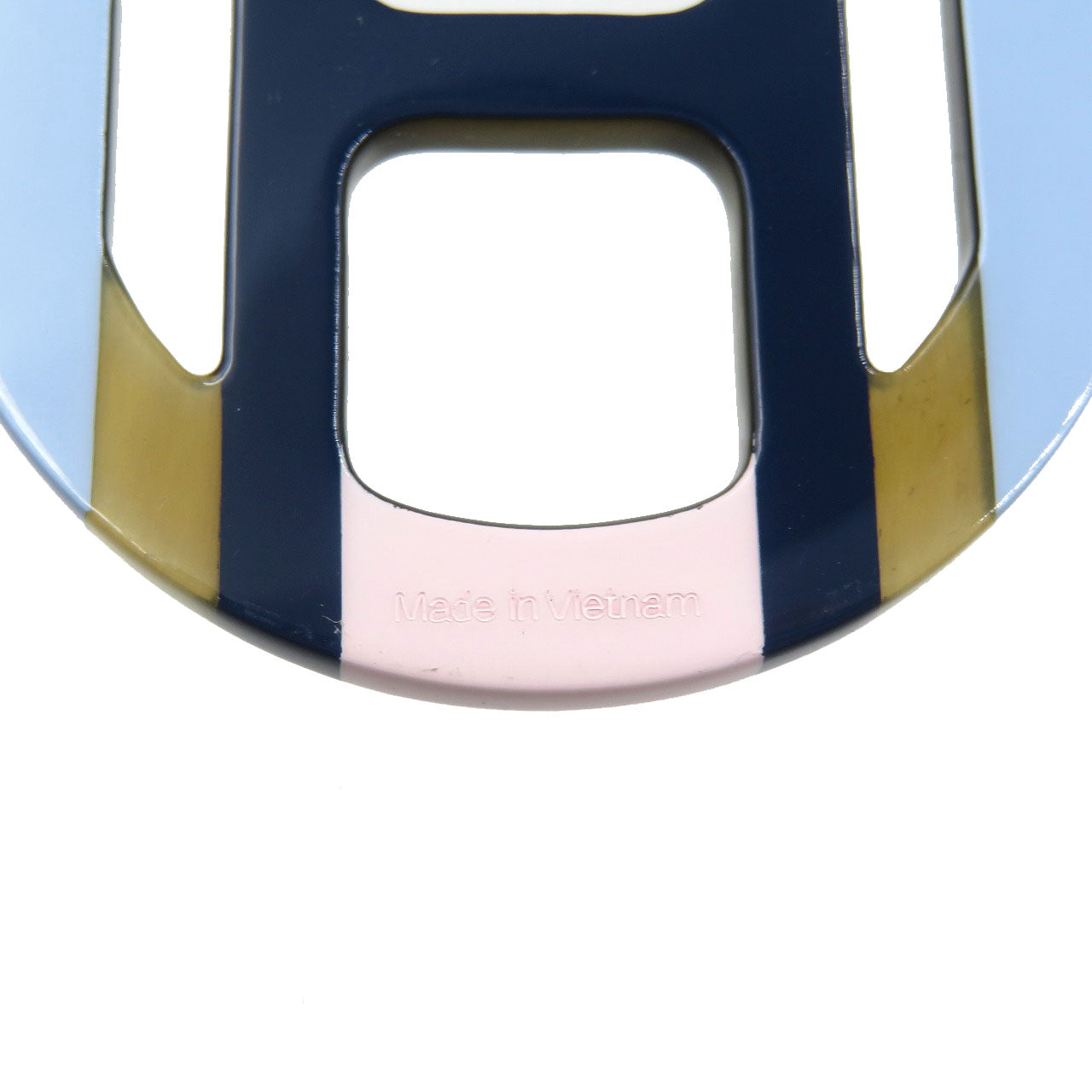 HERMES Pierce Buffalo Horn, Lacquer Ecum H Equip