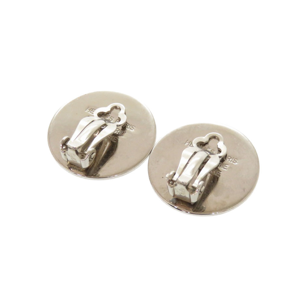 HERMES Earring metal Silver Serie