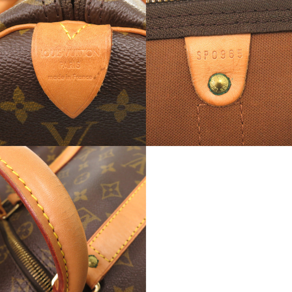 LOUIS VUITTON Boston Duffel bag M41426 Monogram canvas Brown Monogram Keepall 50