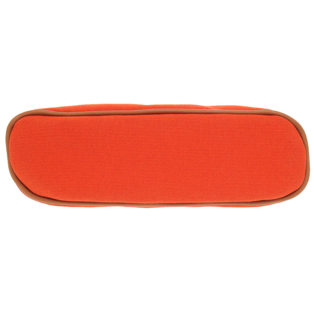 HERMES Pouch canvas Orange Bolide Pouch 20 PM Women Used