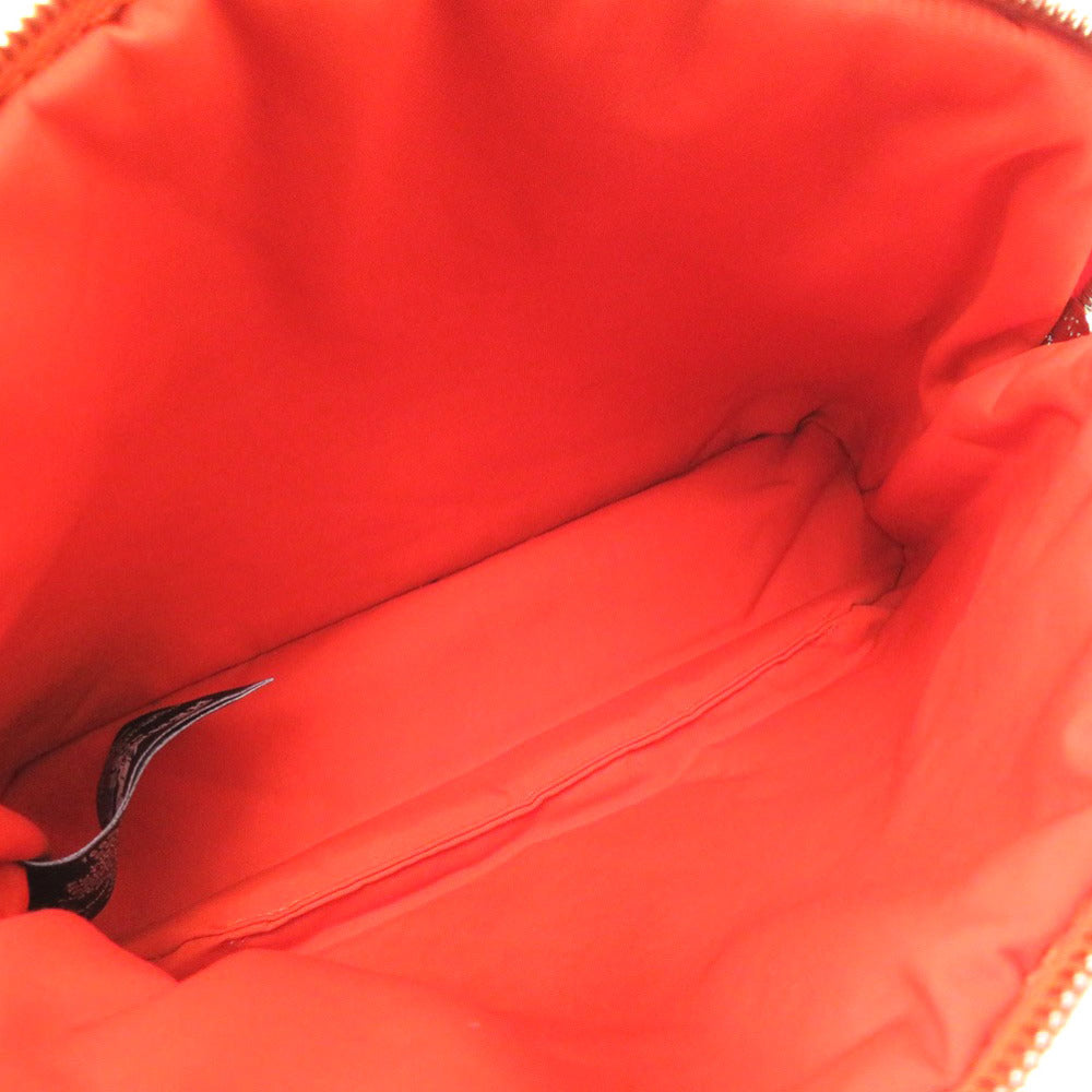 HERMES Pouch canvas Orange Bolide Pouch 20 PM Women Used