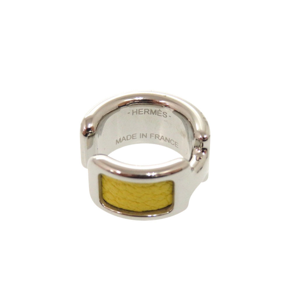 HERMES Earring metal yellow OlympePM