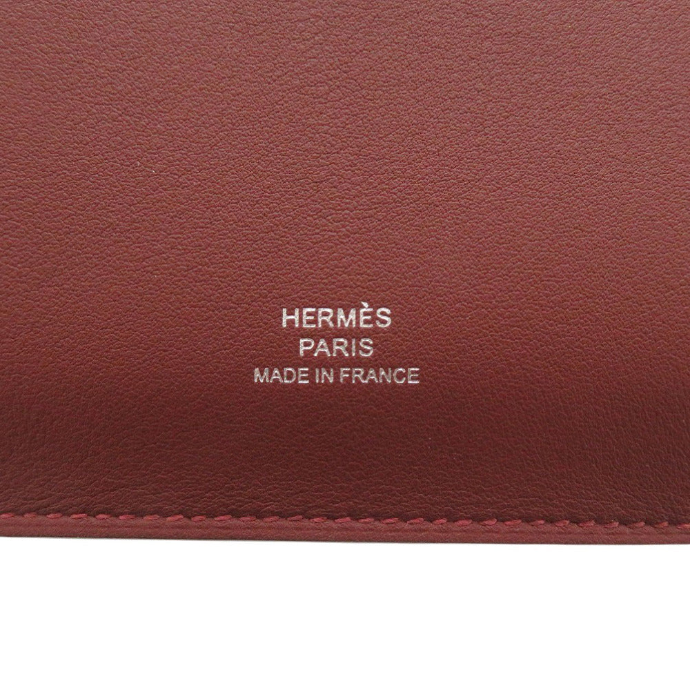 HERMES Notebook Vaux Swift Rouge ash Carne Secret