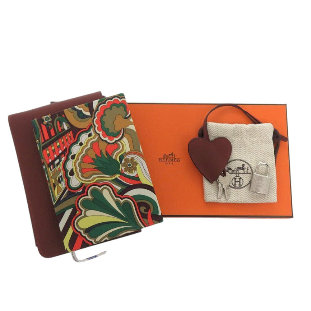 HERMES Notebook Vaux Swift Rouge ash Carne Secret