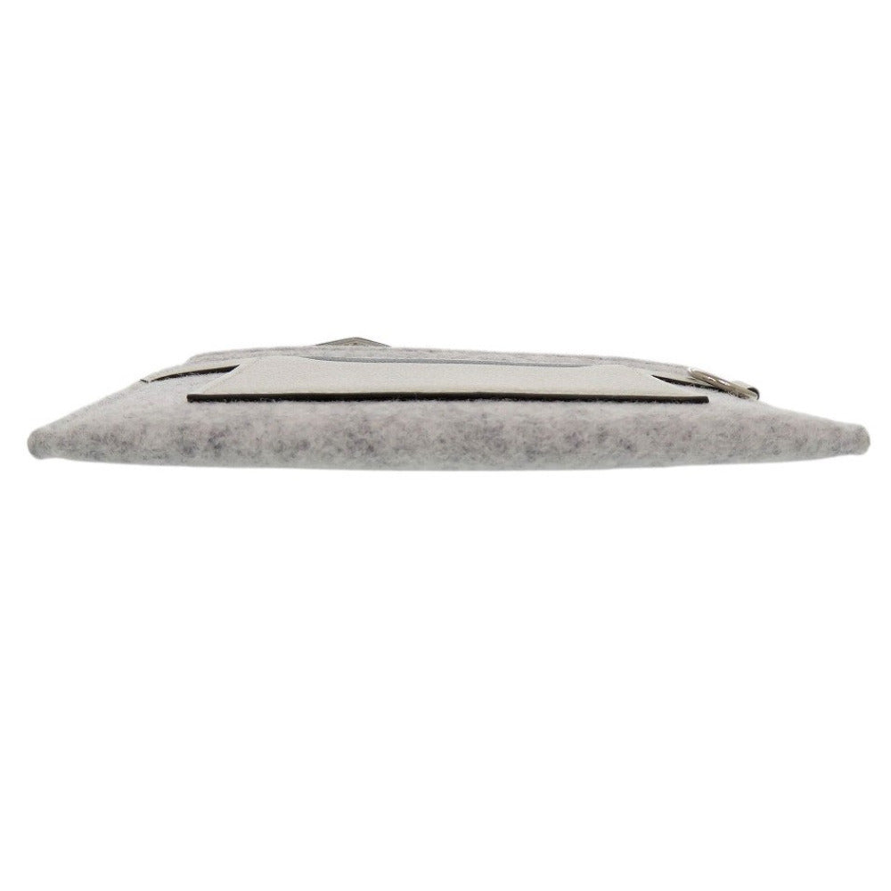 HERMES Pouch Epsom, felt gray Toudou Pouch