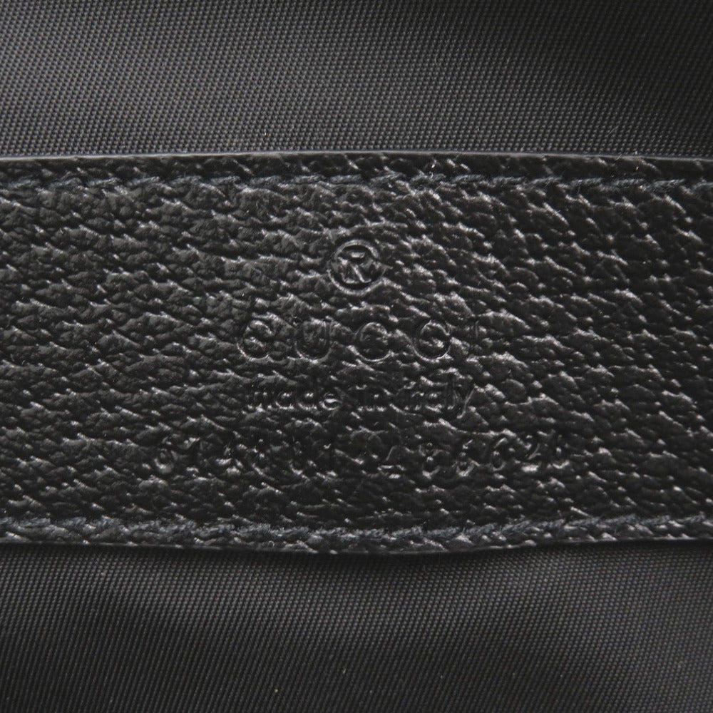 GUCCI Pouch 674801 Nylon canvas, leather black Off the Grid Small Backing
