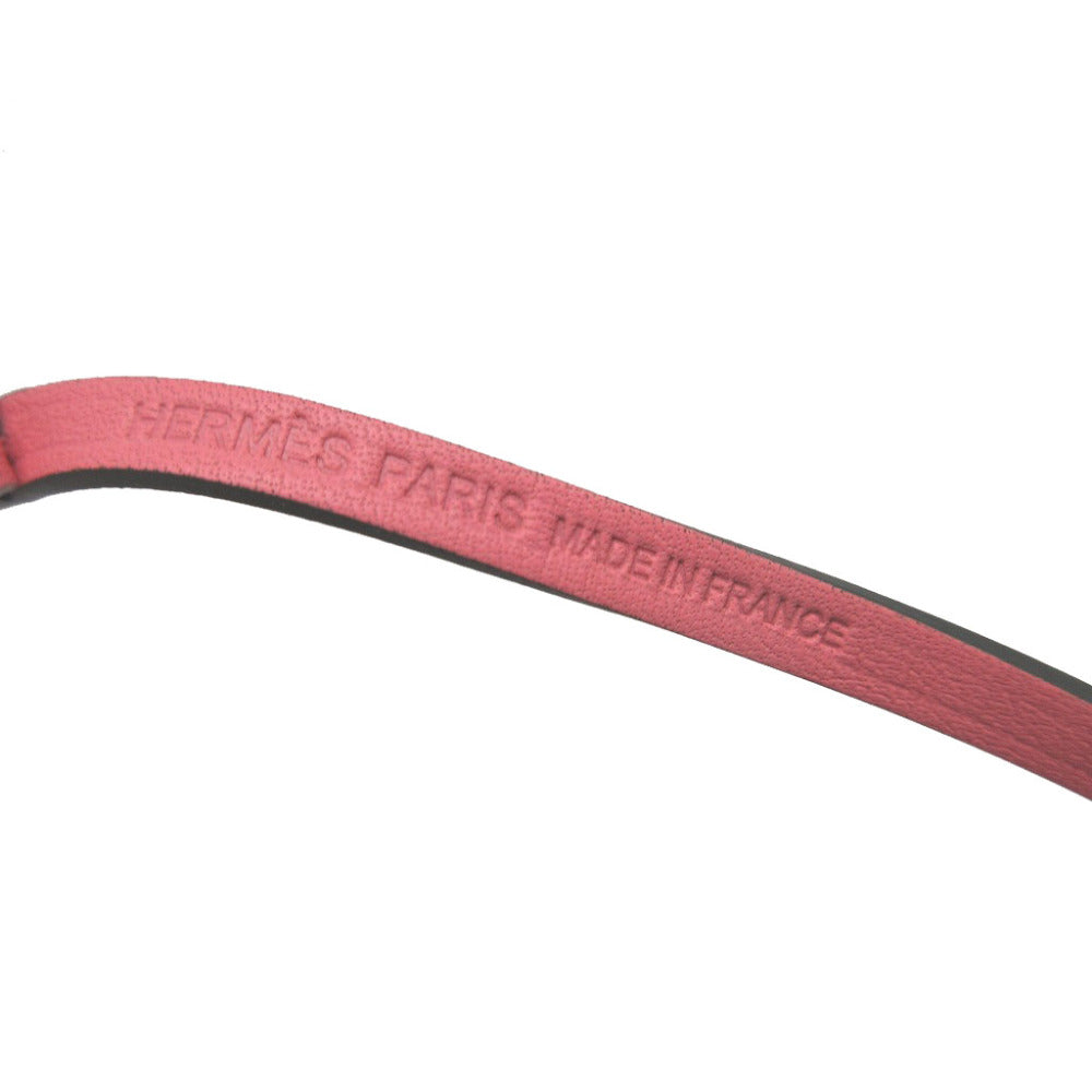 HERMES key ring Vaux Swift Roseet Carenano BRIDES de GALA unisex(Unisex) Used