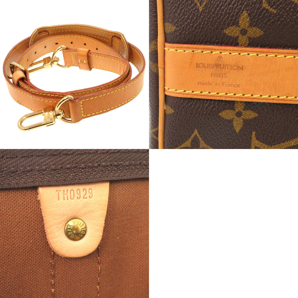 LOUIS VUITTON Boston Duffel bag M41418 Monogram canvas Brown Monogram Keepall bandouliere45 mens Used