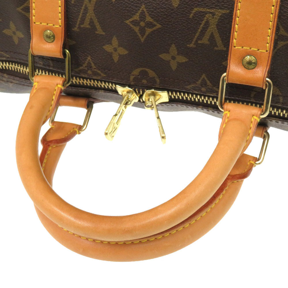 LOUIS VUITTON Boston Duffel bag M41426 Monogram canvas Brown Monogram Keepall 50