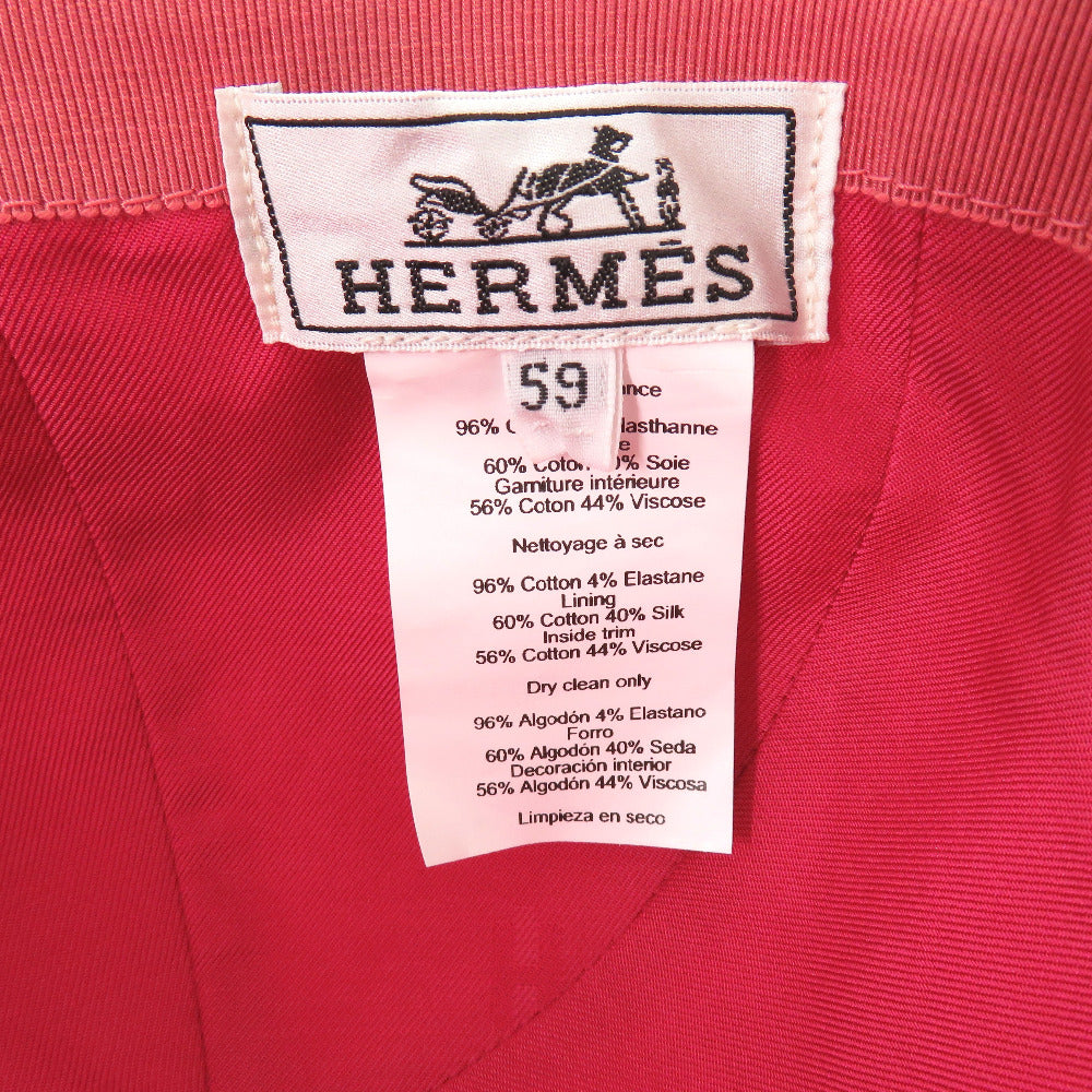 HERMES Other hats cotton Roseboise 59