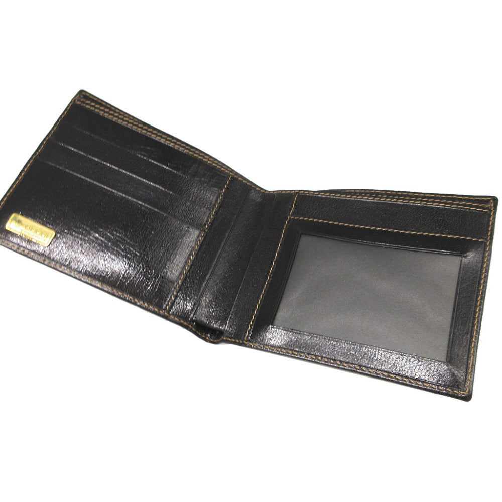 GUCCI Bifold Wallet leather black