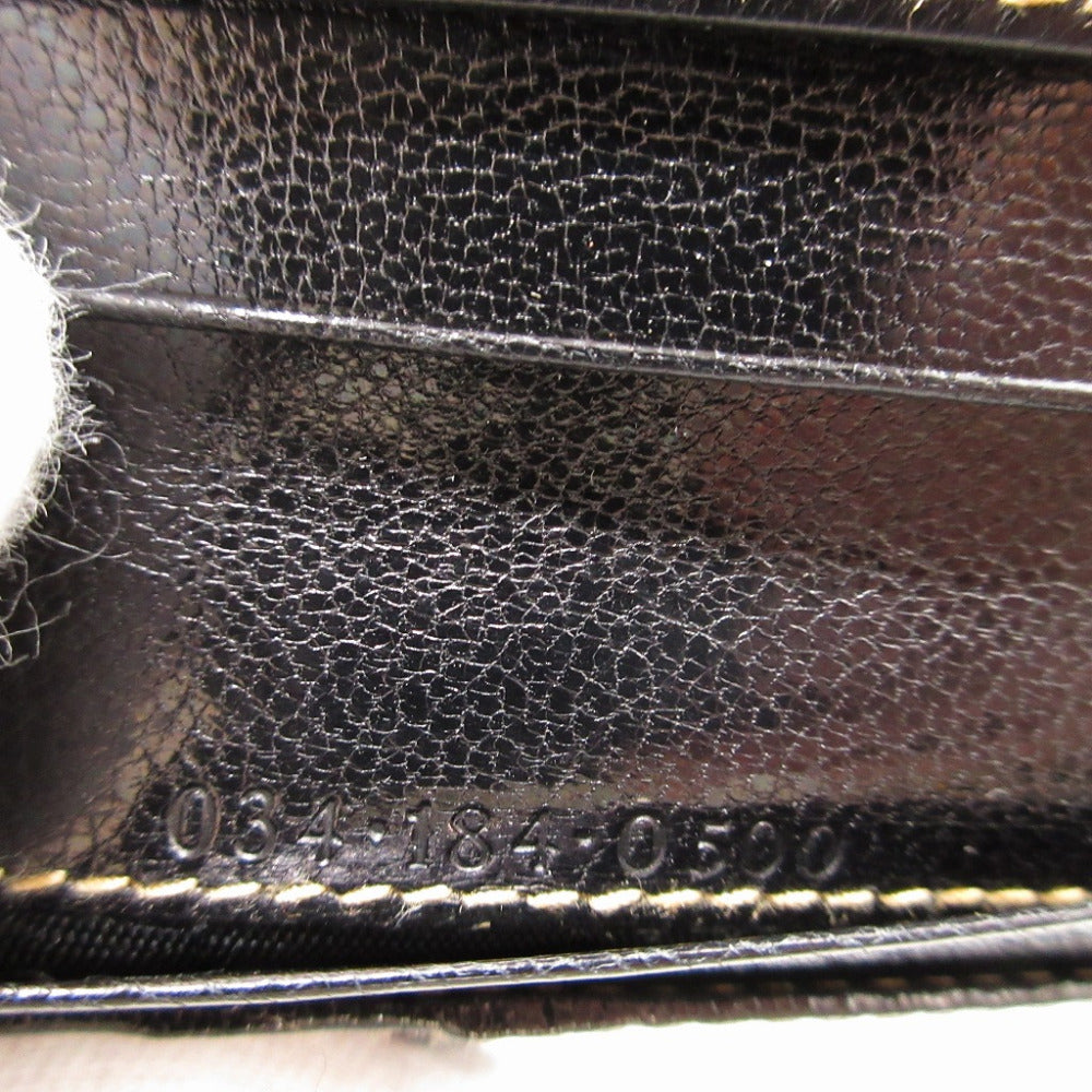 GUCCI Bifold Wallet leather black
