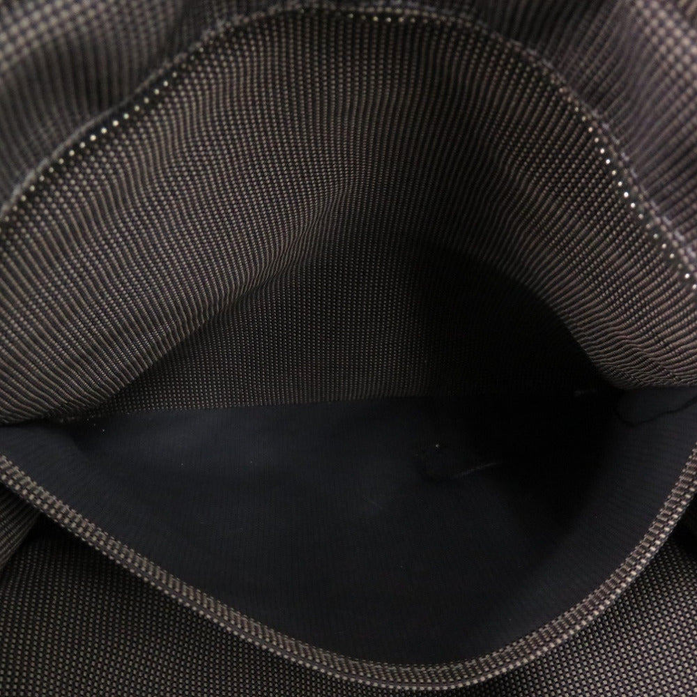 HERMES Backpack Nylon canvas gray Her Line Ad MM