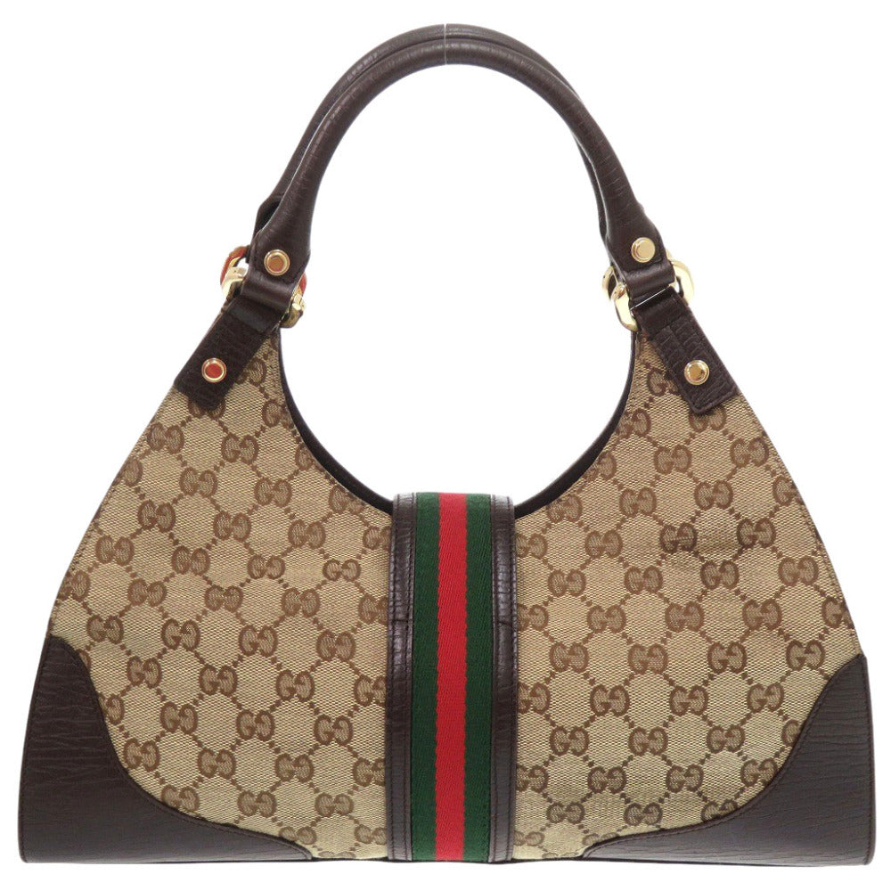 GUCCI Handbag 130995 GG canvas Brown GG canvas