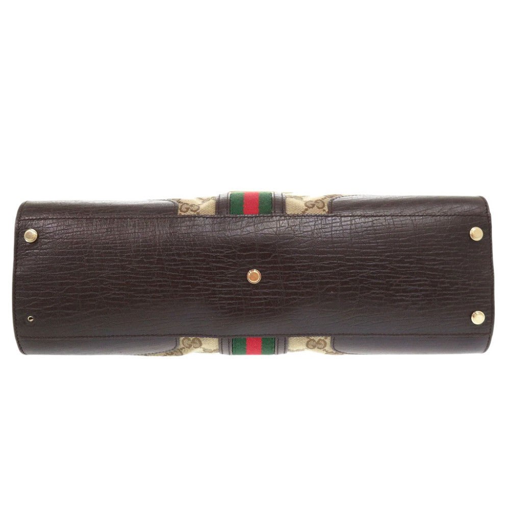 GUCCI Handbag 130995 GG canvas Brown GG canvas