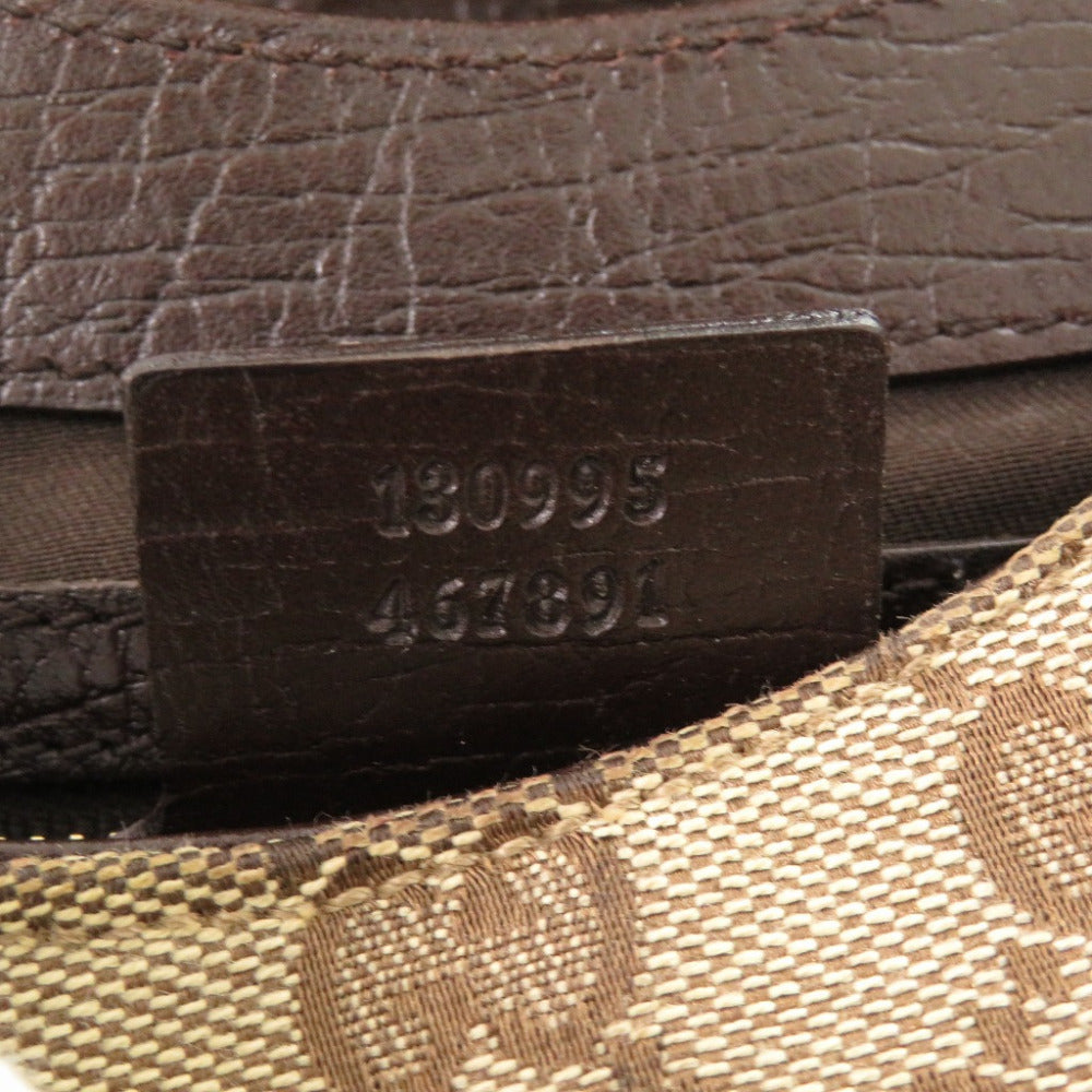 GUCCI Handbag 130995 GG canvas Brown GG canvas