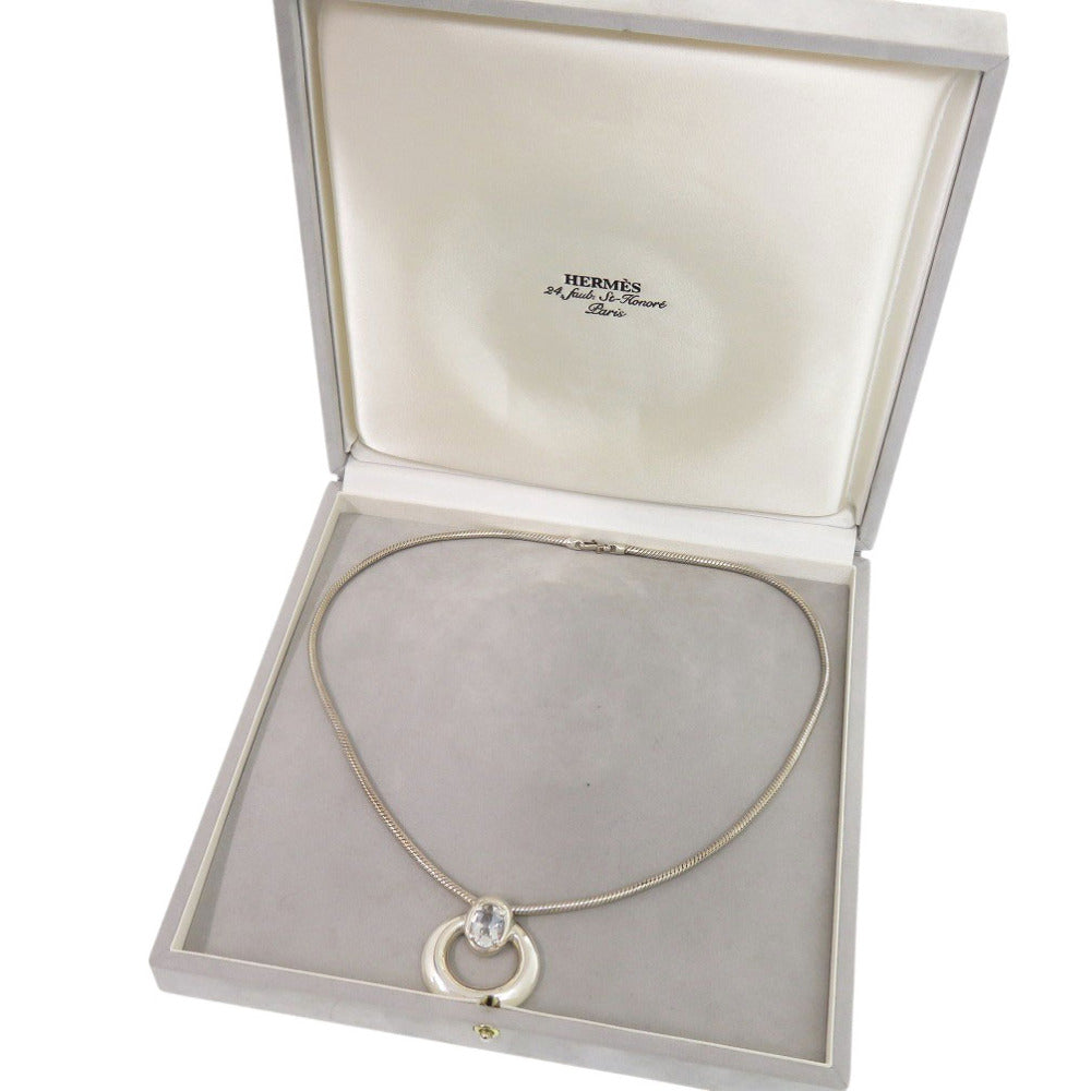 HERMES Necklace Silver925 Silver vintage Women Used