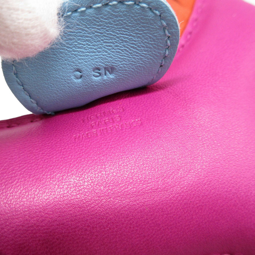 HERMES key ring Anemiro Rose purple Rodeo Charm MM