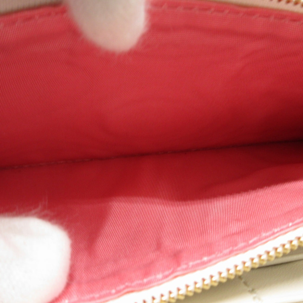 GUCCI Long Wallet Purse 663924 GG Supreme, Leather beige Repom Apple Heart