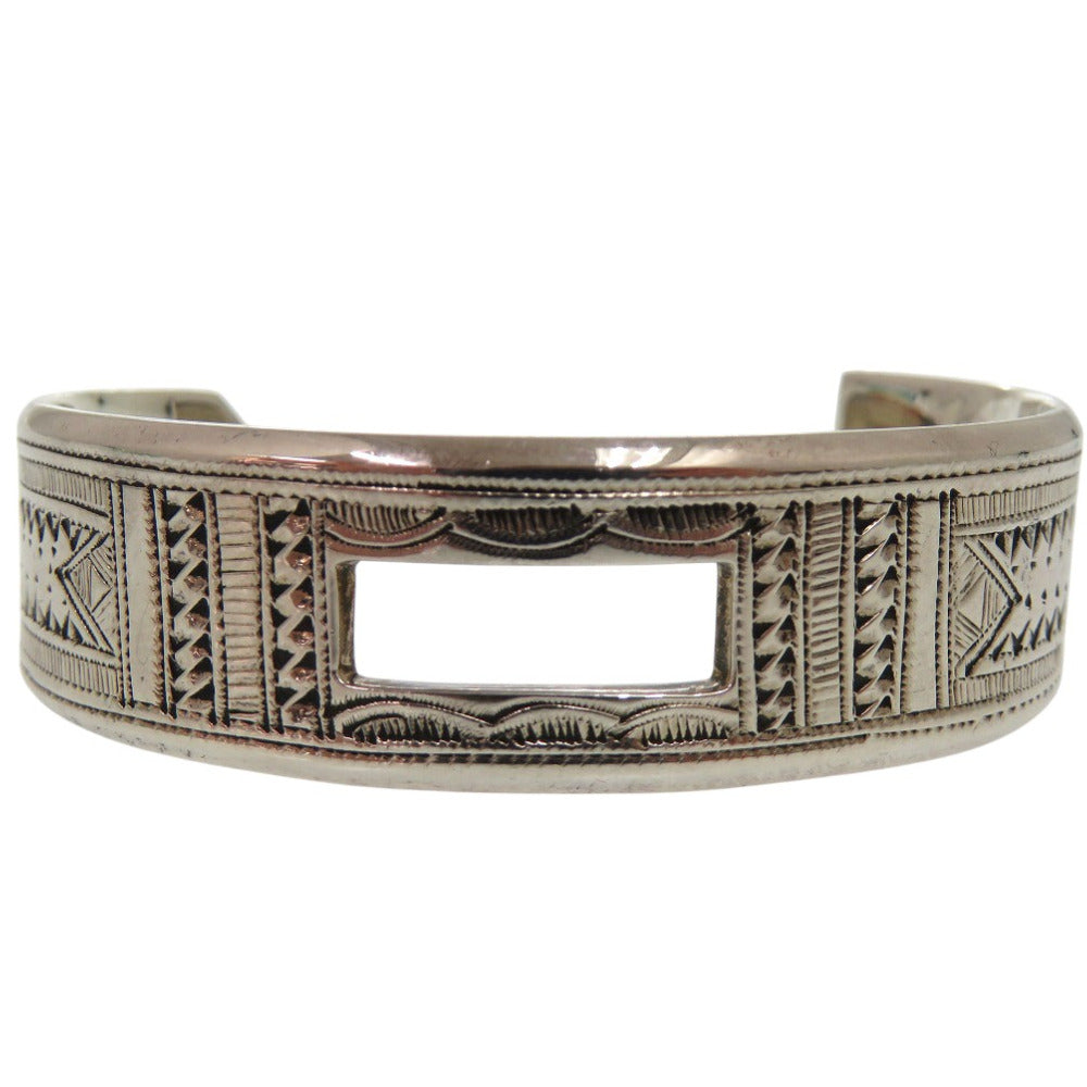 HERMES Bangle Silver925 Silver T5