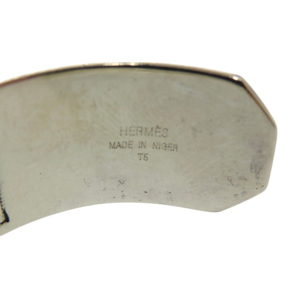 HERMES Bangle Silver925 Silver T5