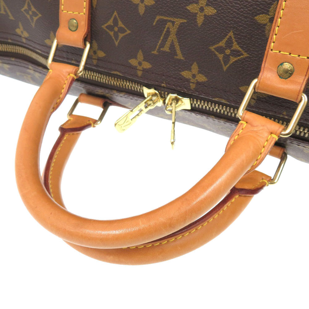 LOUIS VUITTON Boston Duffel bag M41422 Monogram canvas Brown Monogram Keepall 60 mens Used