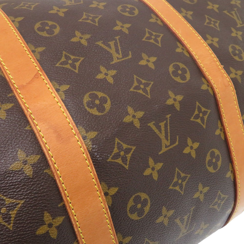 LOUIS VUITTON Boston Duffel bag M41422 Monogram canvas Brown Monogram Keepall 60 mens Used