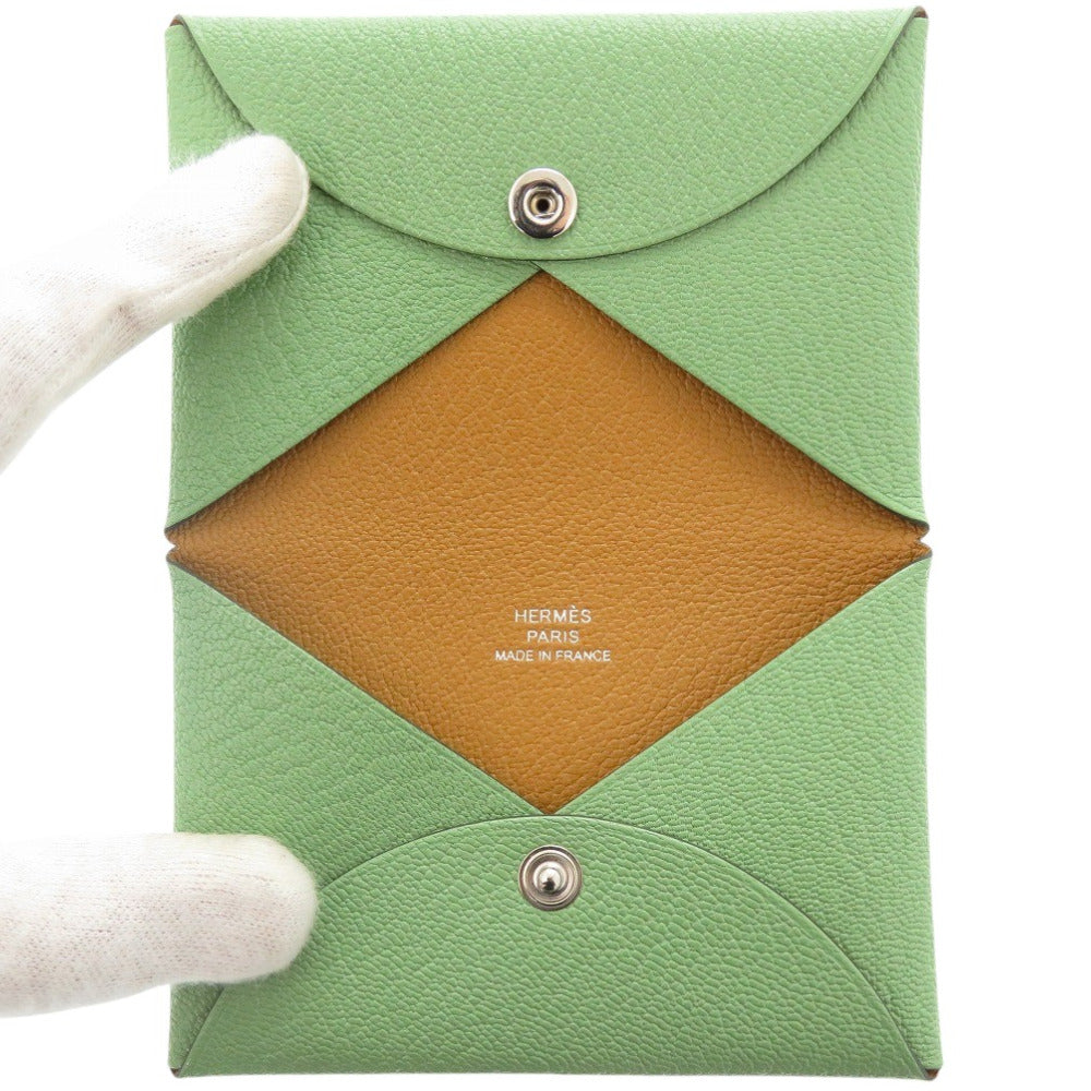 HERMES Card Case Shave Veil cricket Calvi