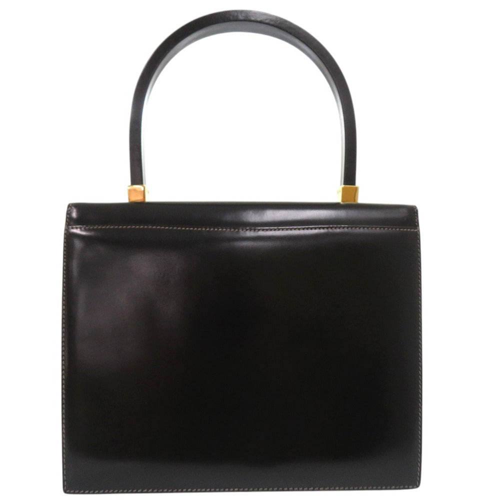 GUCCI Handbag leather black