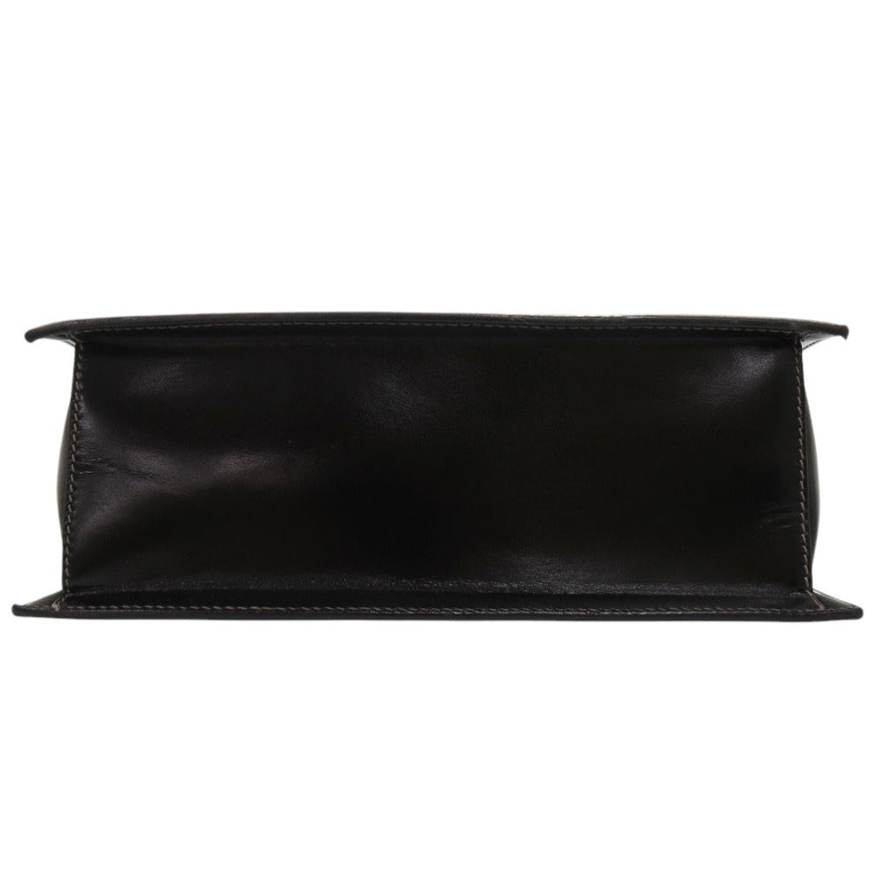 GUCCI Handbag leather black