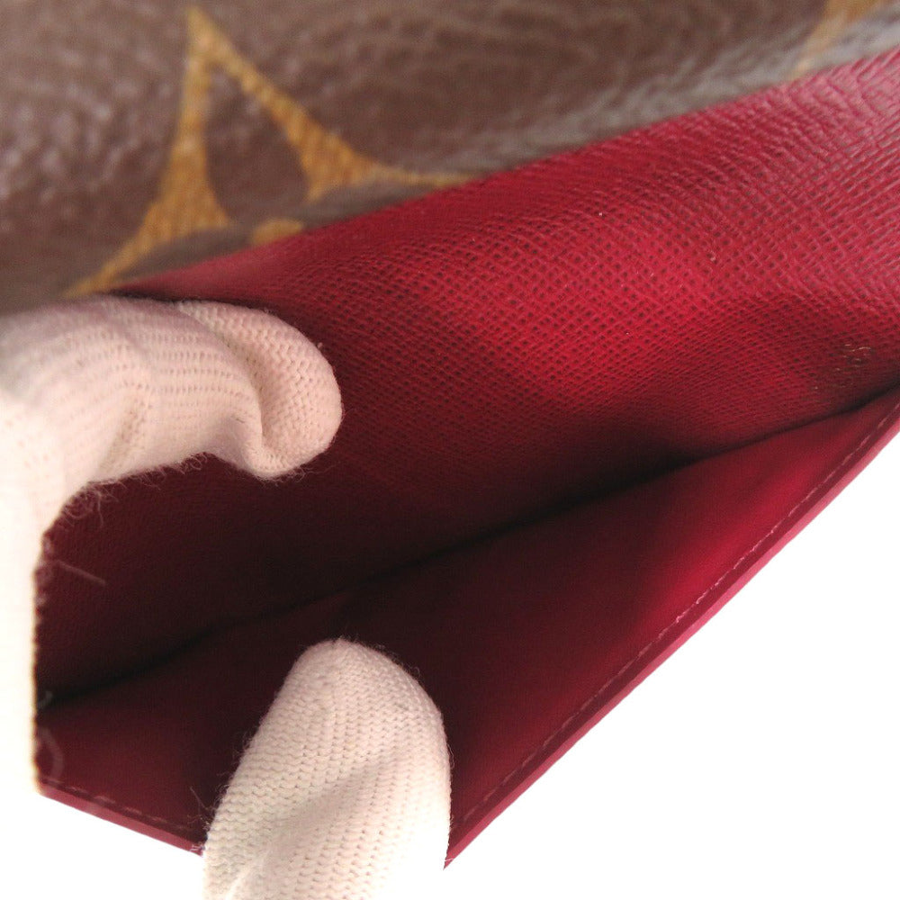 LOUIS VUITTON Bifold Wallet M69433 Monogram canvas Fuchsia Monogram Portefeuille Juliet