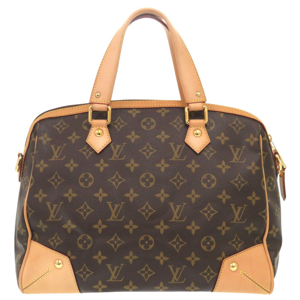 LOUIS VUITTON Handbag M40325 Monogram canvas Brown Monogram Retiro PM